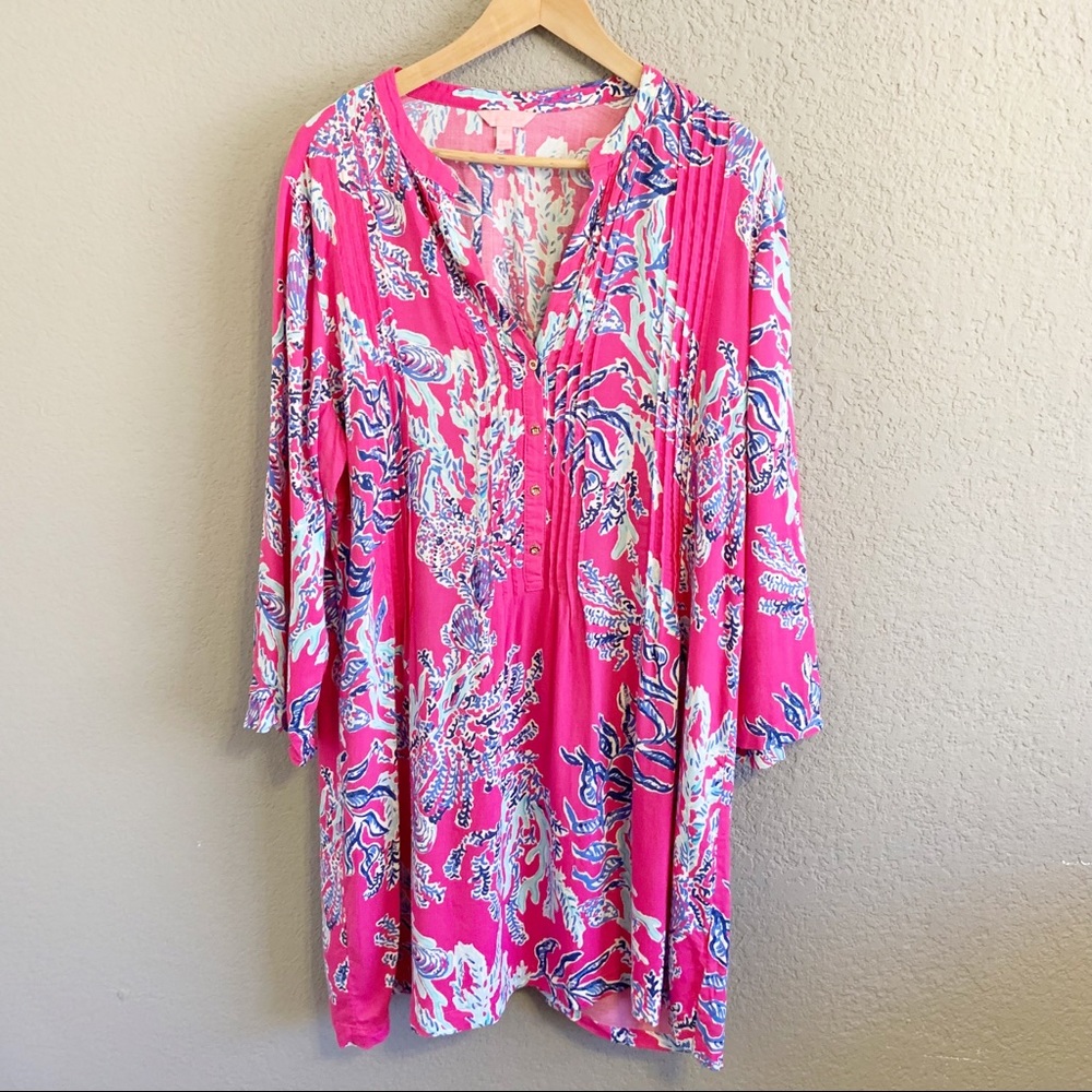 Lilly Pulitzer Capri Samba Sarasota Tunic Dress XL